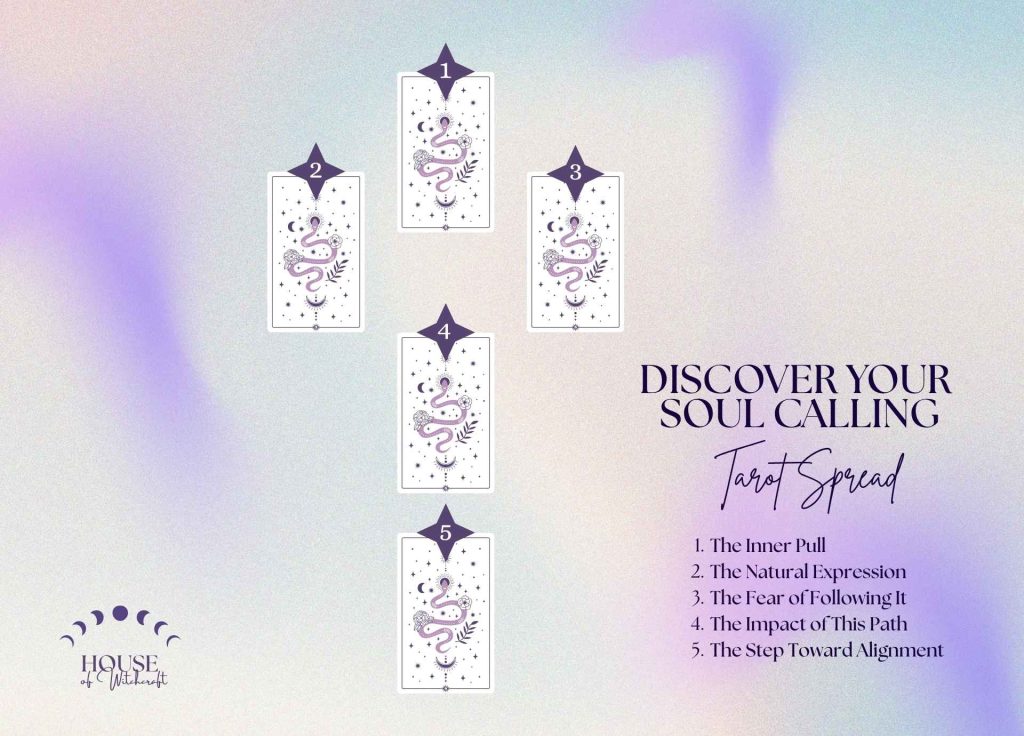 Discovering Your Soul Calling Tarot Spread for Deep Purpose Alignment