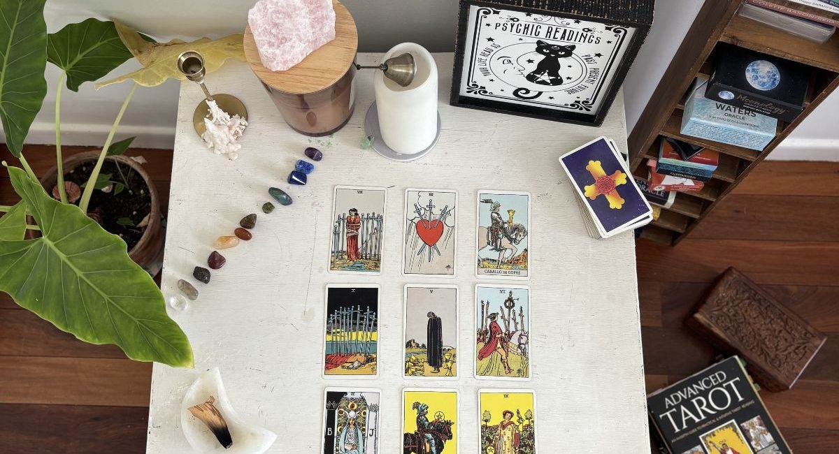 Magic Square Tarot Spread for Revealing Balance and Hidden Patterns