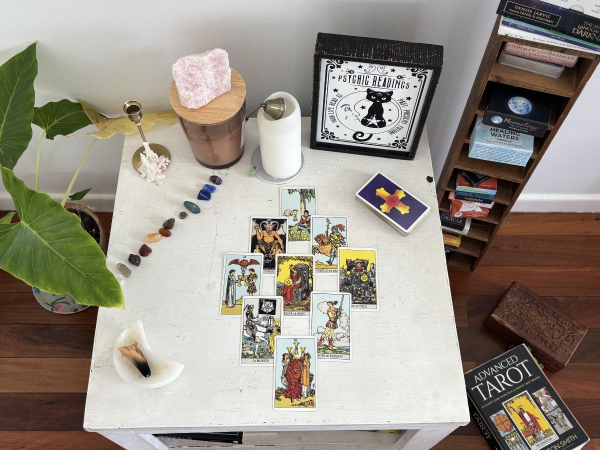 Egyptian Tarot Spread for Exploring the Nine Aspects of the Soul