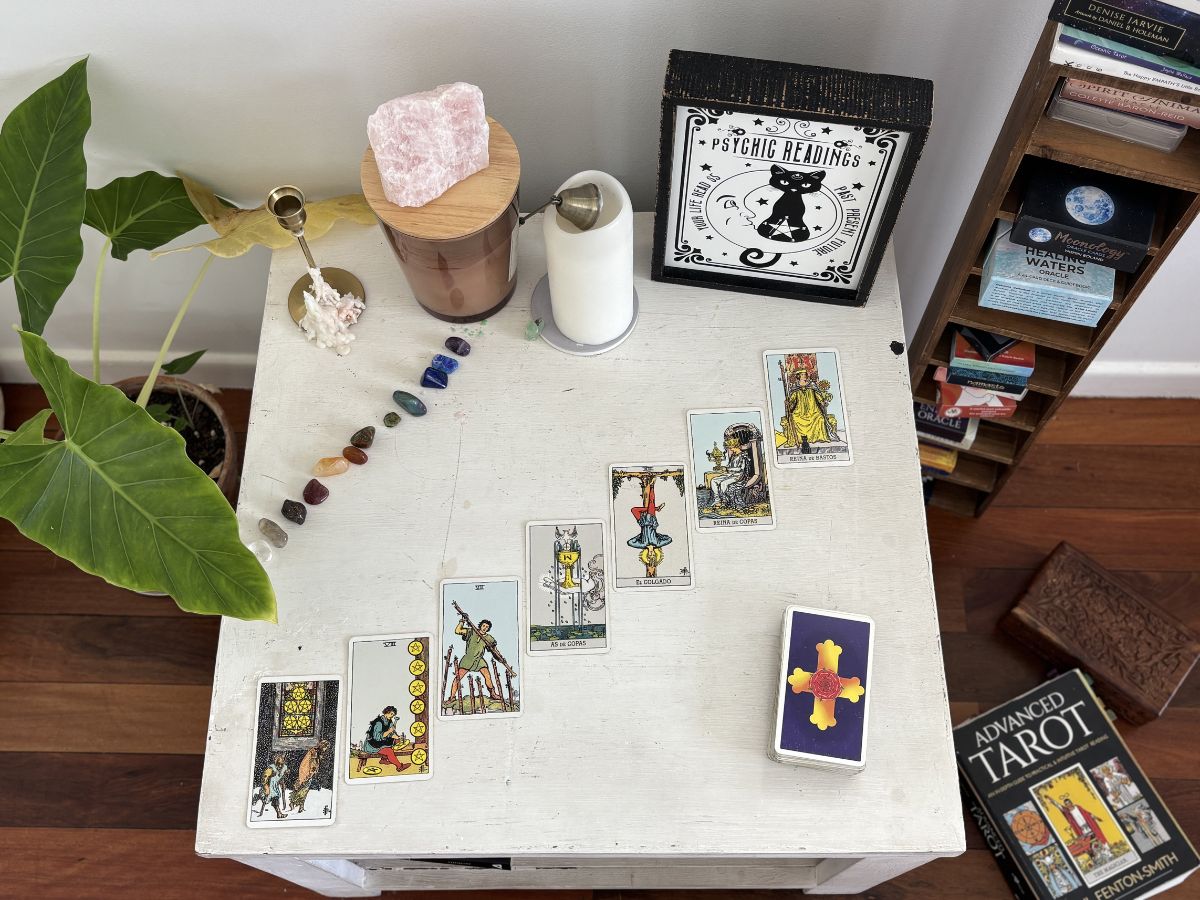 Bohemian Tarot Spread for Exploring Freedom, Change, and Life Direction
