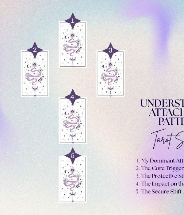 Understanding Attachment Patterns Tarot Spread for Emotional Awareness in Relationships