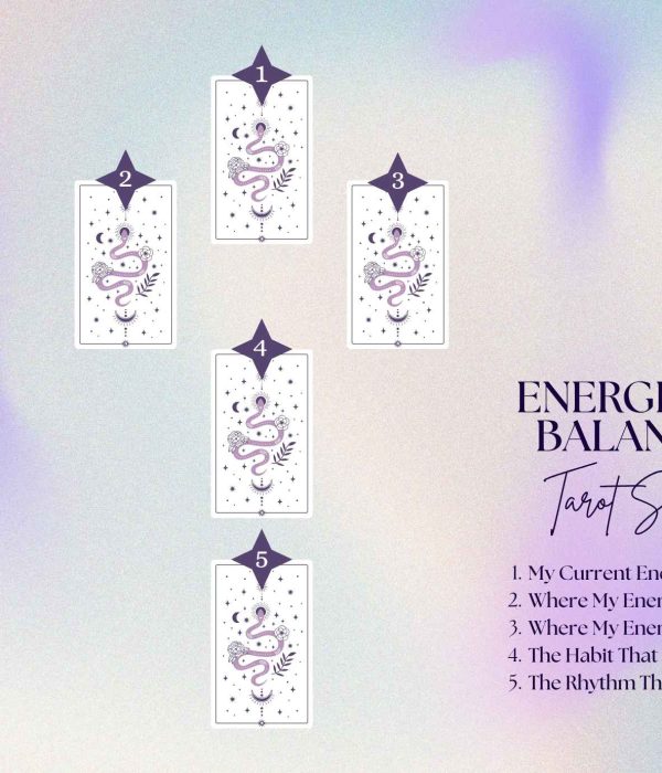 Maintaining Energetic Balance Tarot Spread for Sustaining Inner Stability