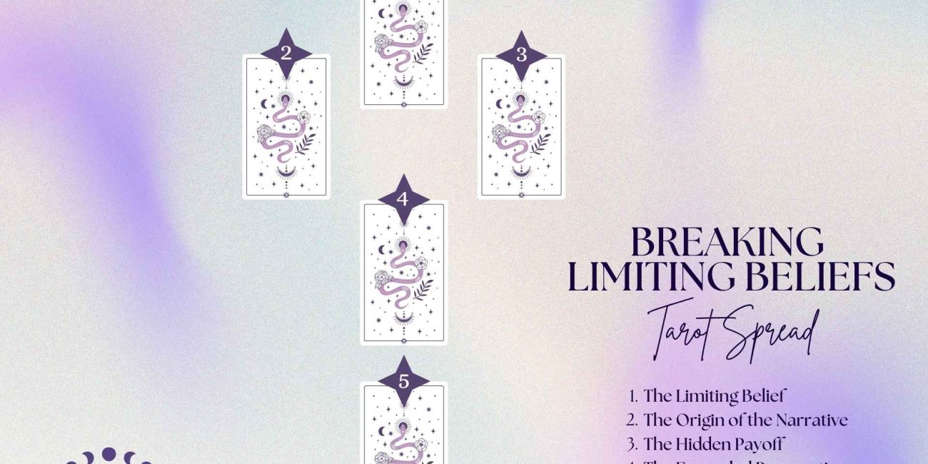 Breaking Limiting Beliefs Tarot Spread for Rewriting Your Inner Narrative