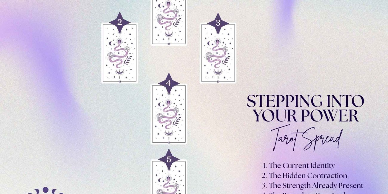 Stepping Into Your Power Tarot Spread for Embodied Confidence