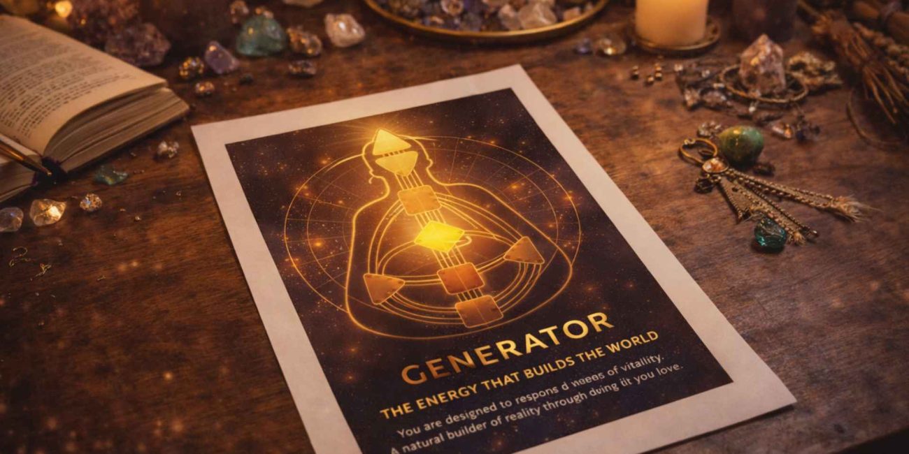 Human Design Generator Type Explained: The Energy That Builds the World
