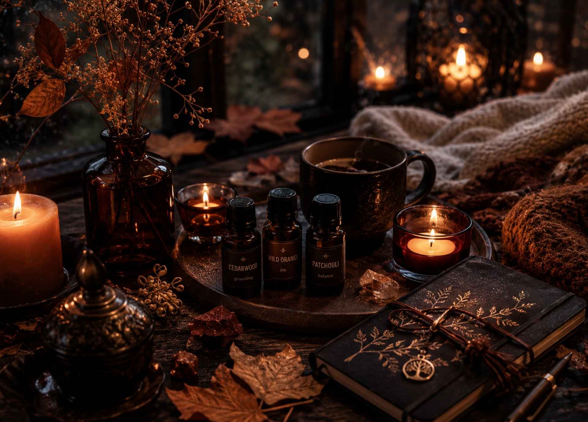 Autumn Evening Rituals with Essential Oils