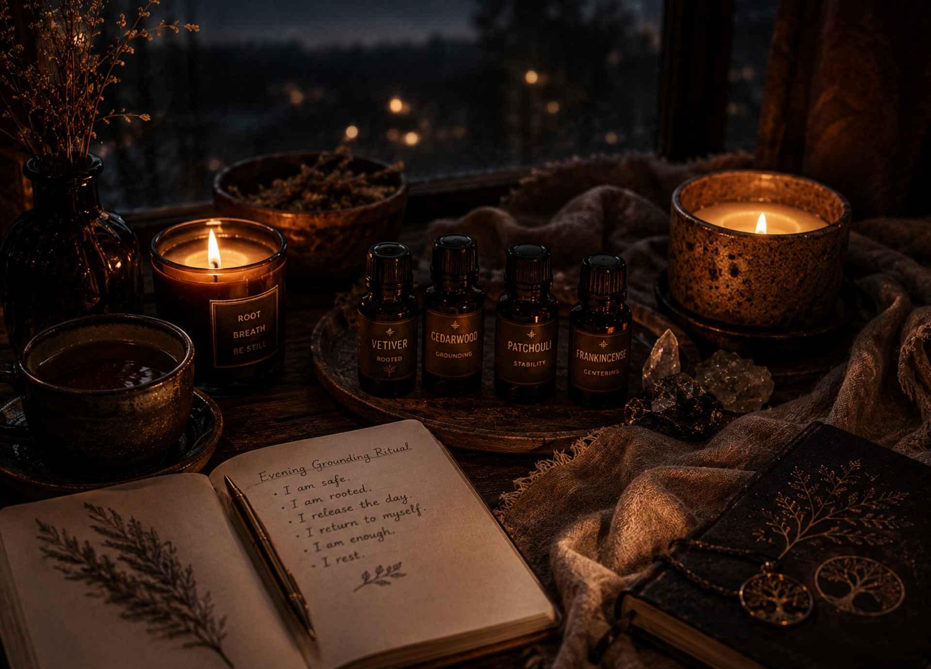 Creating a Grounding Evening Ritual