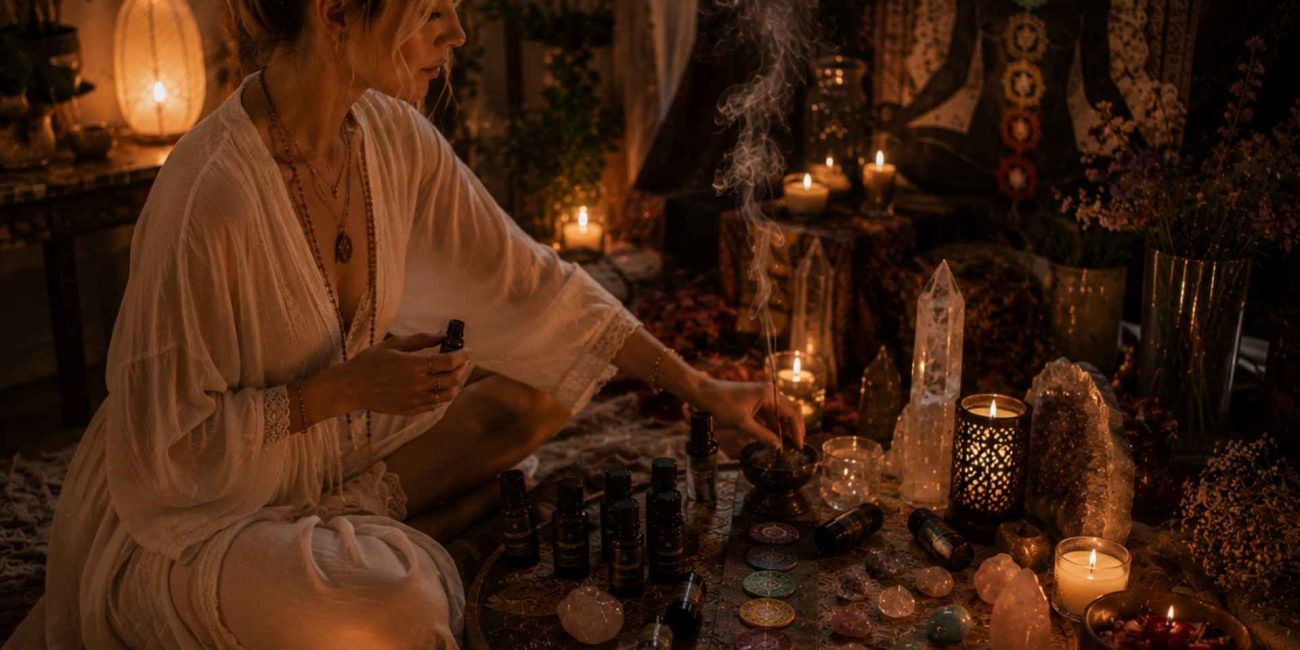 Essential Oils for Chakra Healing