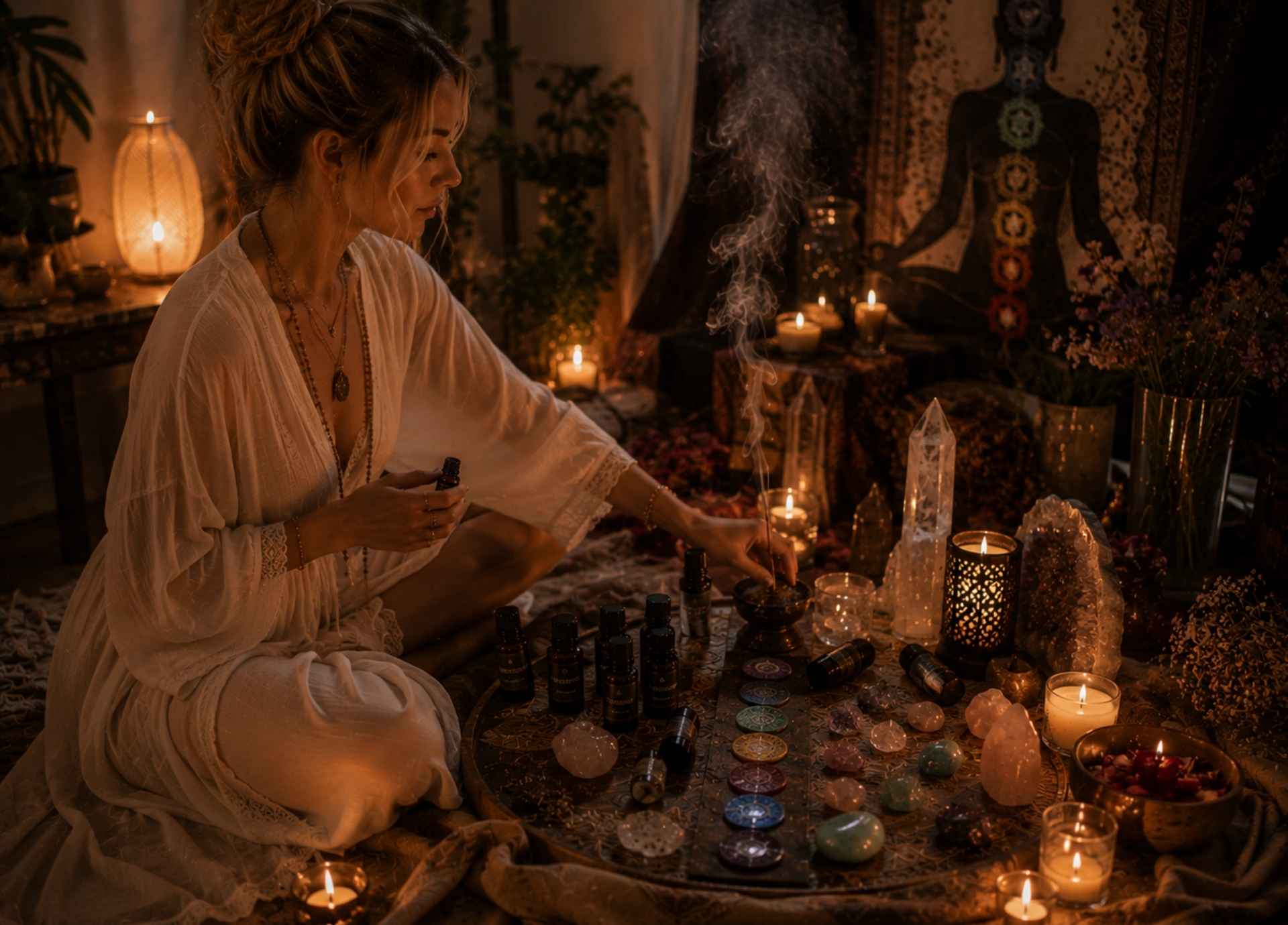 Essential Oils for Chakra Healing