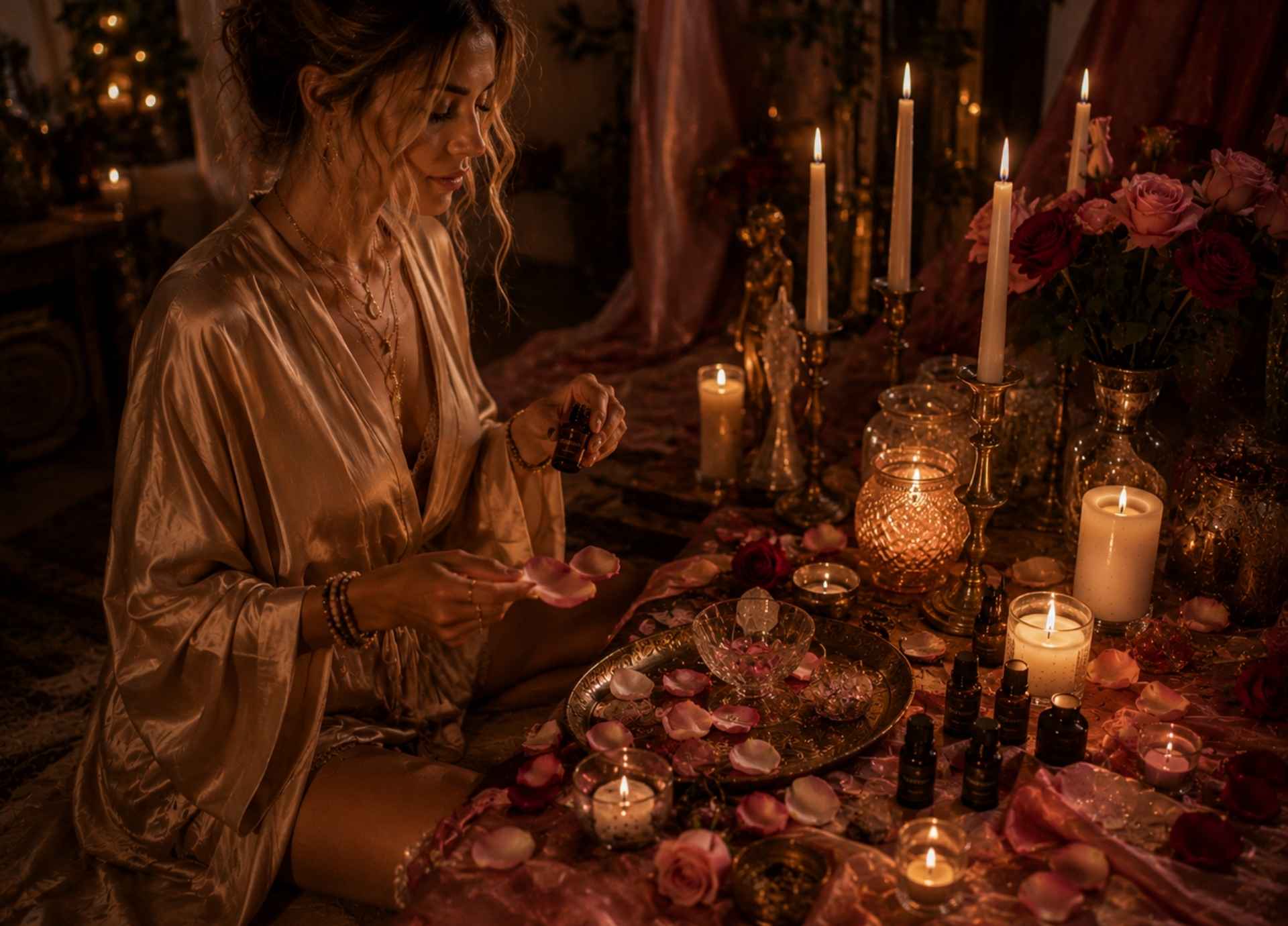 Essential Oils for Feminine Awakening