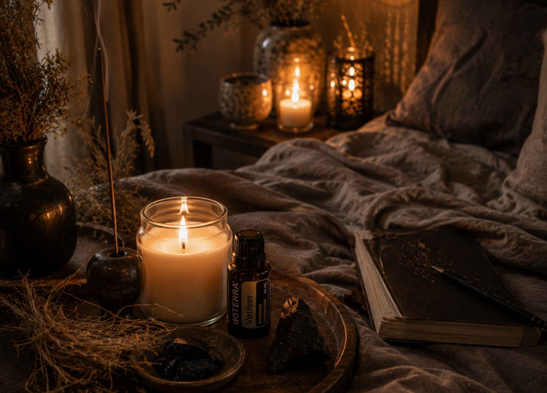 Vetiver Rituals for Stillness, Depth & Night Rituals