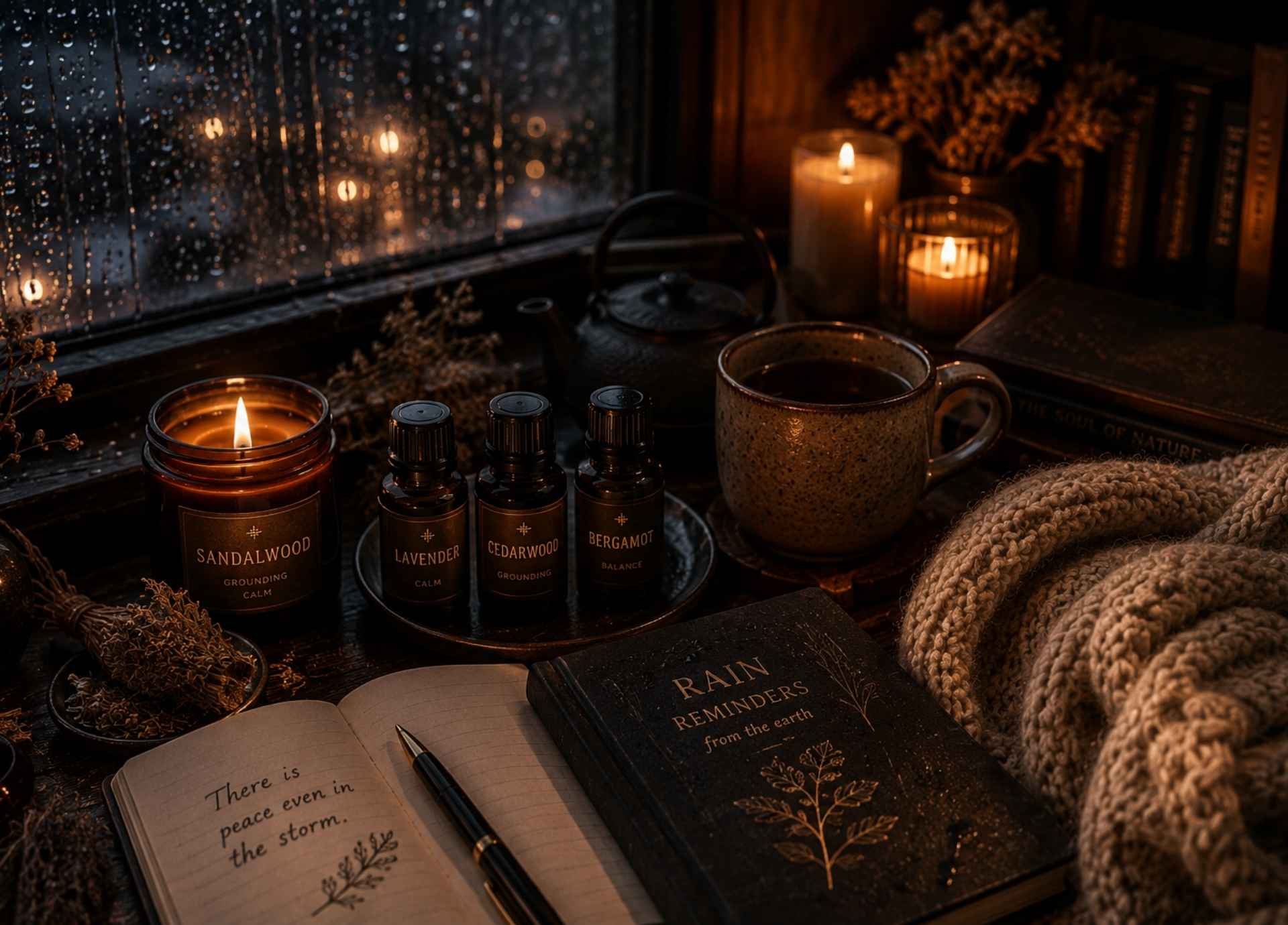 Aromatherapy for Rainy Days & Quiet Evenings