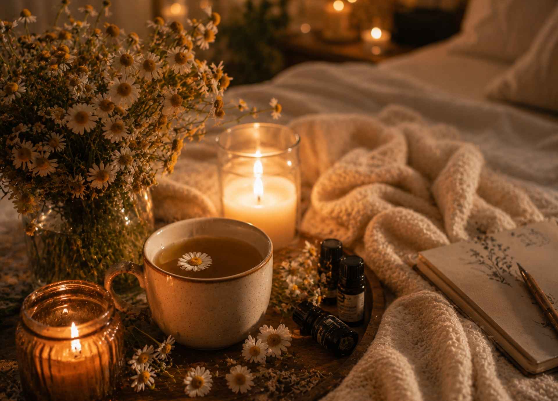 Chamomile Rituals for Comfort, Quiet & Emotional Softness
